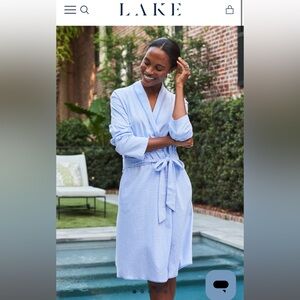Lake pajamas robe - small